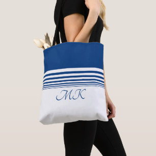 Pas Blauw en Wit aan Tote Bag