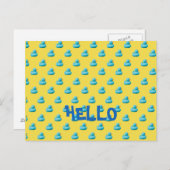 Pas Blauwe Rubbereenden door storeman aan Briefkaart (Voorkant / Achterkant)