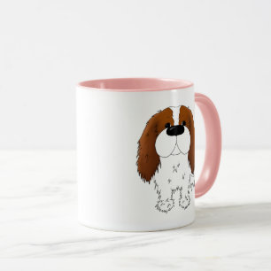 Pas Blenheim Cavalier King Charles Spaniel aan Mok