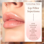 Pas Botox Lip Filler Cosmetology Beauty aan Raamsticker (Vel 2)
