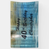 Pas de 40e / 45e herdenking van de Verjaardag aan Spandoek (Verticaal)