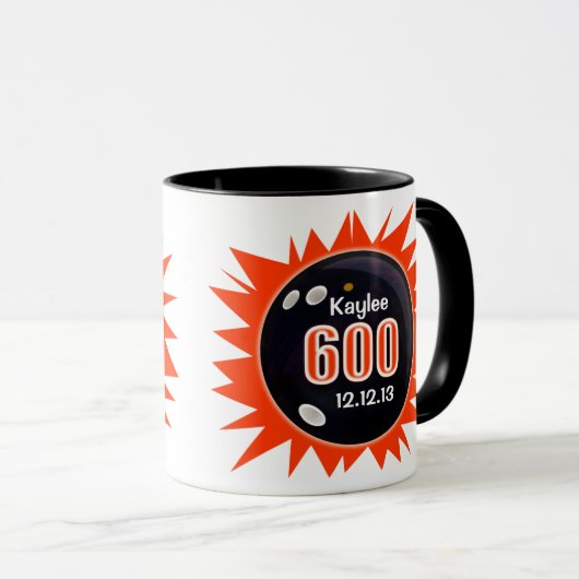 Pas de 600 Bowling-reeks aan uw wensen aan, alle g Mok (Voorkant rechts)