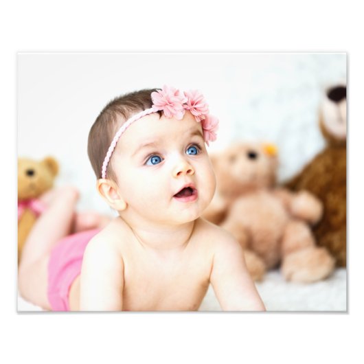 Pas de Baby van de beste kwaliteit van de uitbreid Foto Afdruk (Voorkant)