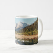 Pas de Bergen aan roepen tekst Koffiemok (Voorkant rechts)