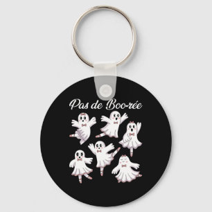 Pas de Boo-re Ballerina Funny Ghost Halloween Spoo Sleutelhanger