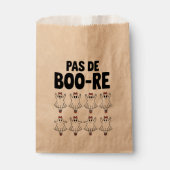Pas de Boo-re Ballerina Ghost Halloween Spooky Bedankzakje (Voorkant)
