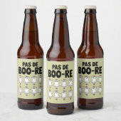 Pas de Boo-re Ballerina Ghost Halloween Spooky Bier Etiket (Flessen)