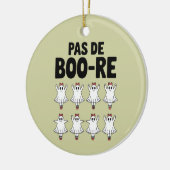 Pas de Boo-re Ballerina Ghost Halloween Spooky Keramisch Ornament (Links)