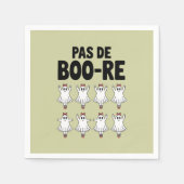 Pas de Boo-re Ballerina Ghost Halloween Spooky Servet (Voorkant)