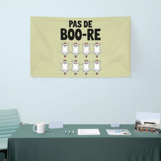 Pas de Boo-re Ballerina Ghost Halloween Spooky Spandoek (Beurs)