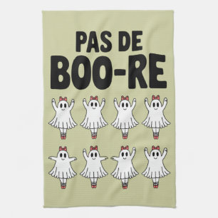 Pas de Boo-re Ballerina Spook Halloween Griezelen Theedoek