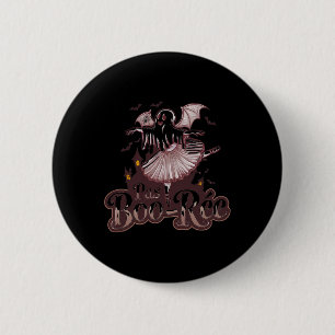 Pas de Boo-rée Ballet Dance Halloween Funny Ronde Button 5,7 Cm
