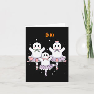Pas De Boo-rée Ballet Danser Spookachtige Geest Ha Kaart