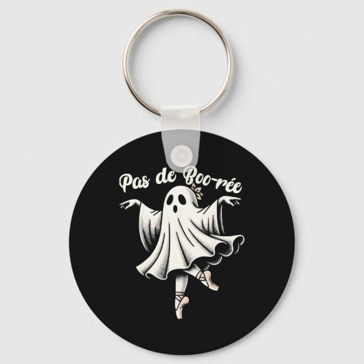 Pas De Boo-rée Balletdanser Ghost Dance Teacher H Sleutelhanger (Voorkant)