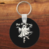 Pas De Boo-rée Balletdanser Ghost Dance Teacher H Sleutelhanger (Voorkant)