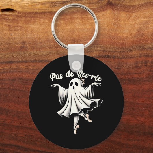 Pas De Boo-rée Balletdanser Ghost Dance Teacher H Sleutelhanger (Voorkant)