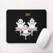 Pas De Boo-rée Balletdanser Spooky Ghost Hallowee Muismat (Met muis)