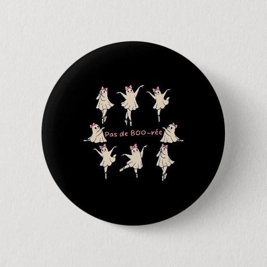 Pas de Boo-rée Design Ronde Button 5,7 Cm (Voorkant)