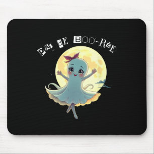 Pas De Boo-rée Funny Ballet Ghost Halloween Dance Muismat