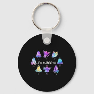 Pas de Boo-rée Funny Ballet Ghosts Dance Halloween Sleutelhanger