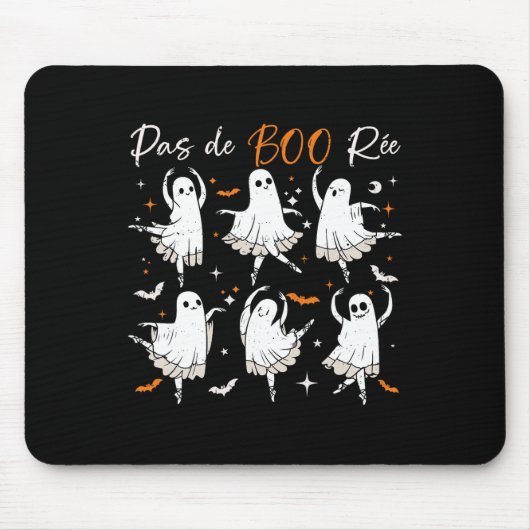 Pas de Boo-rée Funny Ballet Ghosts Dance Teacher H Muismat (Voorkant)
