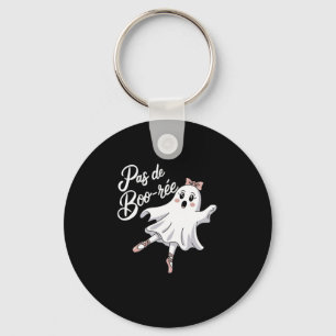 Pas de Boo-rée Funny Ballet Ghosts Halloween Dans Sleutelhanger
