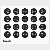 Pas de Boo-rée Funny Ballet Spooky Ghosts Dance Ha Ronde Sticker (Vel)