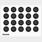 Pas de Boo-rée Funny Ballet Spooky Ghosts Dance Ha Ronde Sticker (Vel)