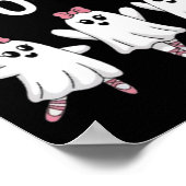 Pas de Boo Ree Funny Dancing Ballet Spooky Hallowe Poster (Hoek)