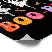Pas De Boo-rée Ghost Ballet Dancer Halloween Dance Poster (Hoek)