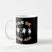 Pas de Boo-ree Ghost Ballet Danser Halloween Dance Koffiemok (Links)