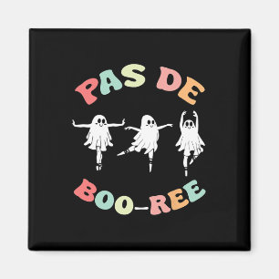 Pas de Boo-ree Ghost Ballet Danser Halloween Dance Magneet