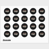 Pas De Boo-rée Ghost Ballet Danser Halloween Danci Ronde Sticker (Vel)