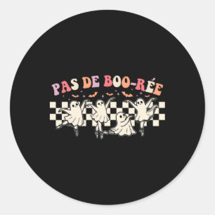 Pas De Boo-rée Ghost Ballet Danser Halloween Danci Ronde Sticker