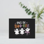 Pas de BOO-ree Ghost Ballet Dansleraar  Briefkaart (Staand voorkant)