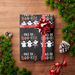 Pas de BOO-ree Ghost Ballet Dansleraar Cadeaupapier