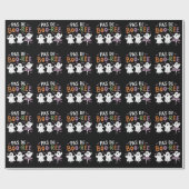 Pas de BOO-ree Ghost Ballet Dansleraar Cadeaupapier (Vlak)