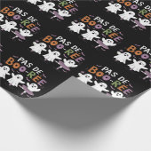 Pas de BOO-ree Ghost Ballet Dansleraar Cadeaupapier (Hoek)