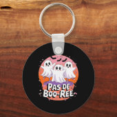 Pas de Boo-rée Ghost Ballet Dansleraar Funny Ha Sleutelhanger (Voorkant)