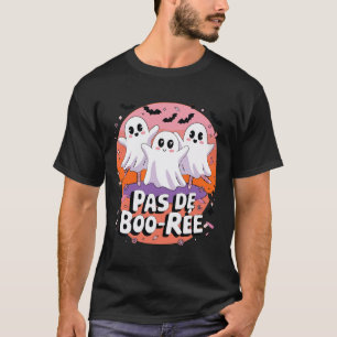 Pas de Boo-rée Ghost Ballet Dansleraar Funny Ha T-shirt