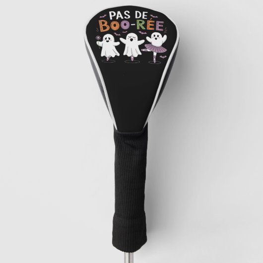 Pas de BOO-ree Ghost Ballet Dansleraar  Golfheadcover (Voorkant)