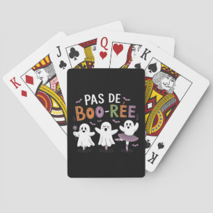 Pas de BOO-ree Ghost Ballet Dansleraar  Pokerkaarten