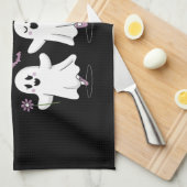 Pas de BOO-ree Ghost Ballet Dansleraar Theedoek (Quarter Fold)