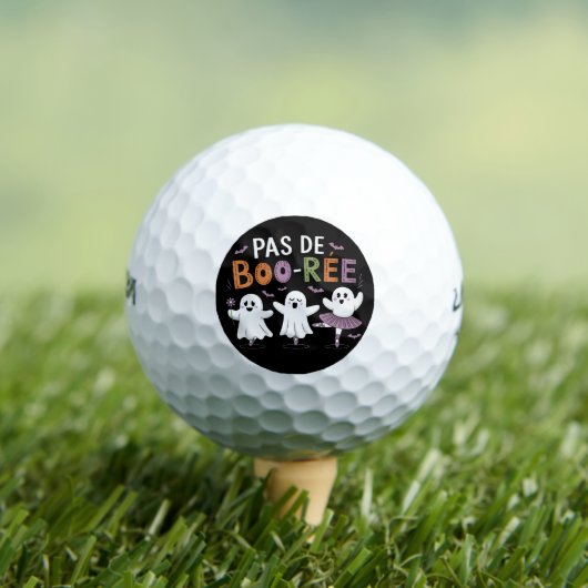 Pas de BOO-ree Ghost Balletdanseres Leraar Golfballen (Insitu Shirt)