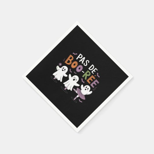 Pas de BOO-ree Ghost Balletdanseres Leraar Servet (Hoek)