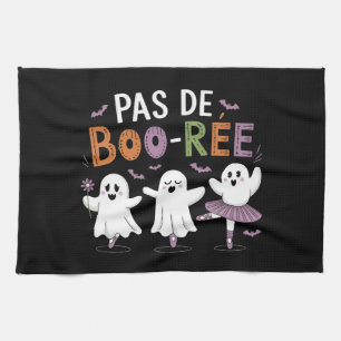 Pas de BOO-ree Ghost Balletdanseres Leraar Theedoek