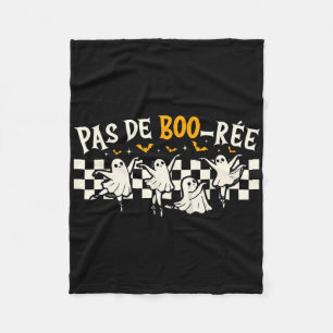 Pas De Boo-rée Ghost Byllet Dancer Halloween Dance Fleece Deken