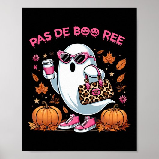 Pas de Boo Ree Halloween Spooky Poster (Voorkant)