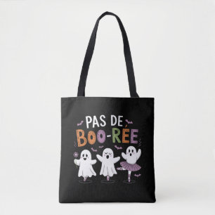 Pas de BOO-ree spookballet dansleraar Tote Bag