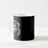 Pas De Boo-rée Spooky Halloween Ghost Ballet Dans Koffiemok (Voorkant links)